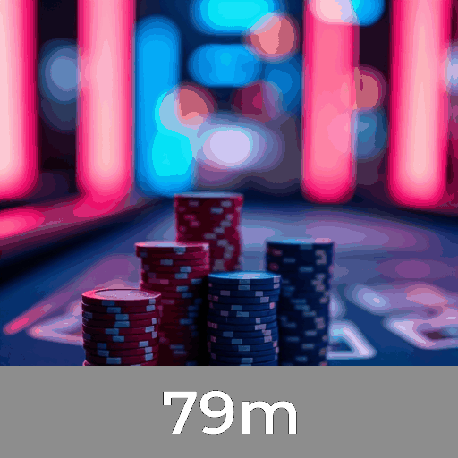 79m: Slots com Jackpot, Poker Estratégico e Dealer ao Vivo